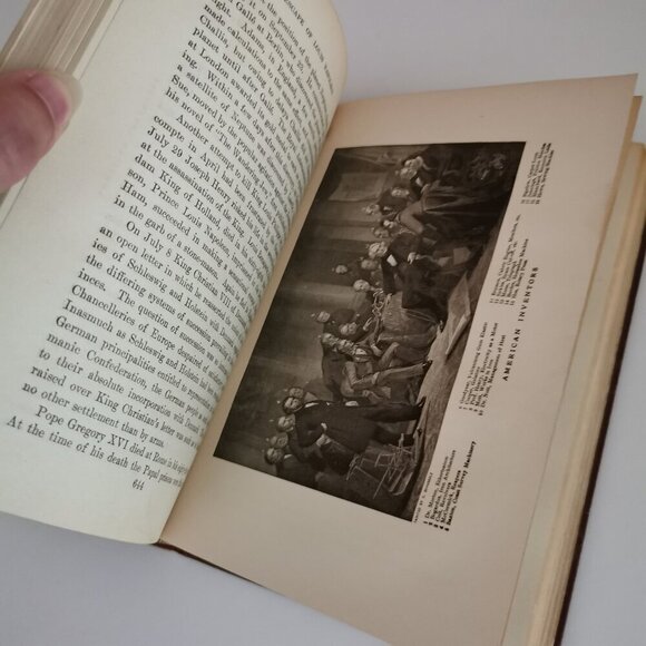 1900s Nineteenth Century and After Vol 2: Vintage History Book 1822-1860 Antique - Picture 11 of 12